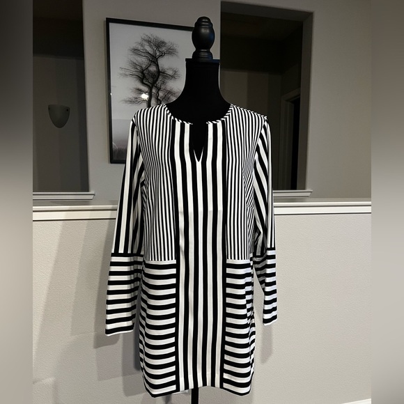 NEW CHICO’S STRIPED TUNIC - SOLD OUT - Picture 3 of 9